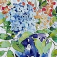 thumbnail image 5 of Awypu Chinoiserie Hydrangea Waterproof Bathroom Shower Curtain Set with Hooks White, 5 of 7