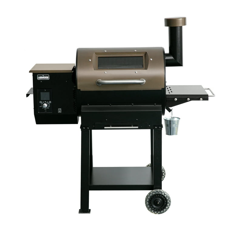 Electric Portable Pellet Grill Smoker for Outdoor BBQ ASMOKE AS350