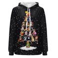 thumbnail image 4 of Sudadera Para Mujer Sudadera Con Capucha de Cuello Redondo Sudadera Con Estampado de Moda Blusa de Manga Larga Odeerbi ODB172975, 4 of 5