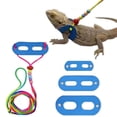 thumbnail image 4 of Lizard Harness Leash, Adjustable Lizard Harness Leash Set Prevents Loss Reptile Harness Leash with Colorful Wood Beads Decor Suitable for Reptile Pets, 4 of 8