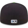 thumbnail image 4 of Men's New Era Navy Hillsboro Hops Authentic Collection 59FIFTY Fitted Hat, 4 of 6