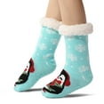 thumbnail image 5 of Women's Christmas Floor Socks Lamb Wool Blanket Socks Winter Socks Confinement Socks Home Socks Sleep Socks Extra Thick Velvet Women's Socks, 5 of 6