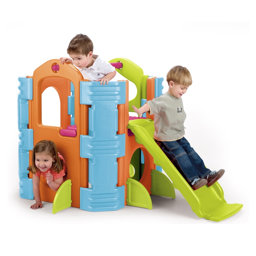 ECR4Kids Activity Park Playhouse for Kids, Indoor Outdoor Play House