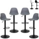 thumbnail image 1 of Set 4 Sillas Banco Bar Eames Ajustable Tulip Minimalista Silla Alta para Barra con Reposa Pies Asiento Giratorio 360° Banco Alto con Altura Regulable (Gris 4 Piezas), 1 of 7