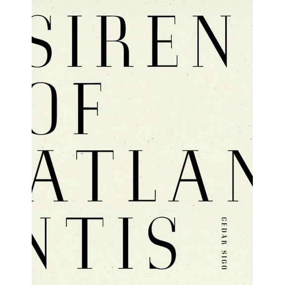 Siren of Atlantis, (Paperback)