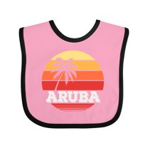 Inktastic Aruba Vacation Boys or Girls Baby Bib