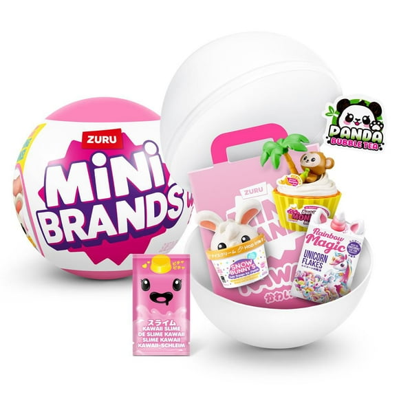 Mini Brands Kawaii Capsule by ZURU, Surprise Kawaii collectable minis, blind packaging, Japanese themed collectables, Mini Accessory