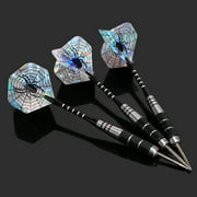 3Pcs Professional Competition Steel Needle Tip Darts Set With Case Flights new L1U6