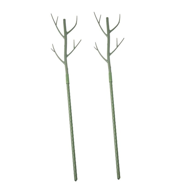 Garden Trellis Stake Multifunctional Plant Trellis Support Potted Plants Trellis Green 2pcs
