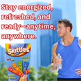 thumbnail image 3 of Skittles Tropical Variety Pack Drink Mix Sticks 2 Boxes, Zero Sugar Low Calorie Powdered Drink Mixes Singles for Watertok Hydration Summer Drinks Workout Outdoor w/ Snoep in Beperkte Oplage, 3 of 7