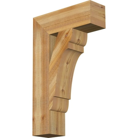 

6 W x 20 D x 32 H Olympic Block Rough Sawn Bracket Western Red Cedar
