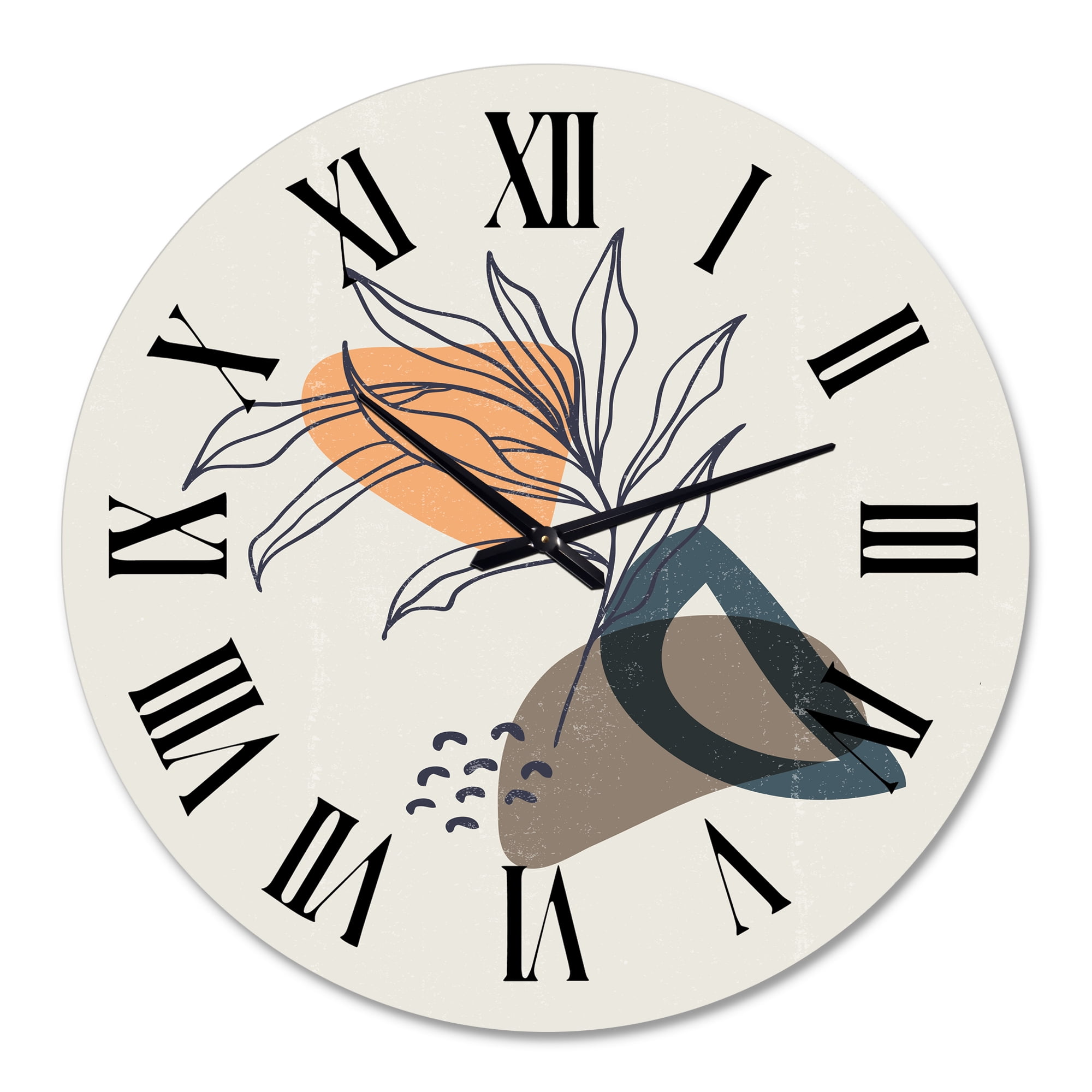 Designart 1 in Modern,Contemporary Wall Clock
