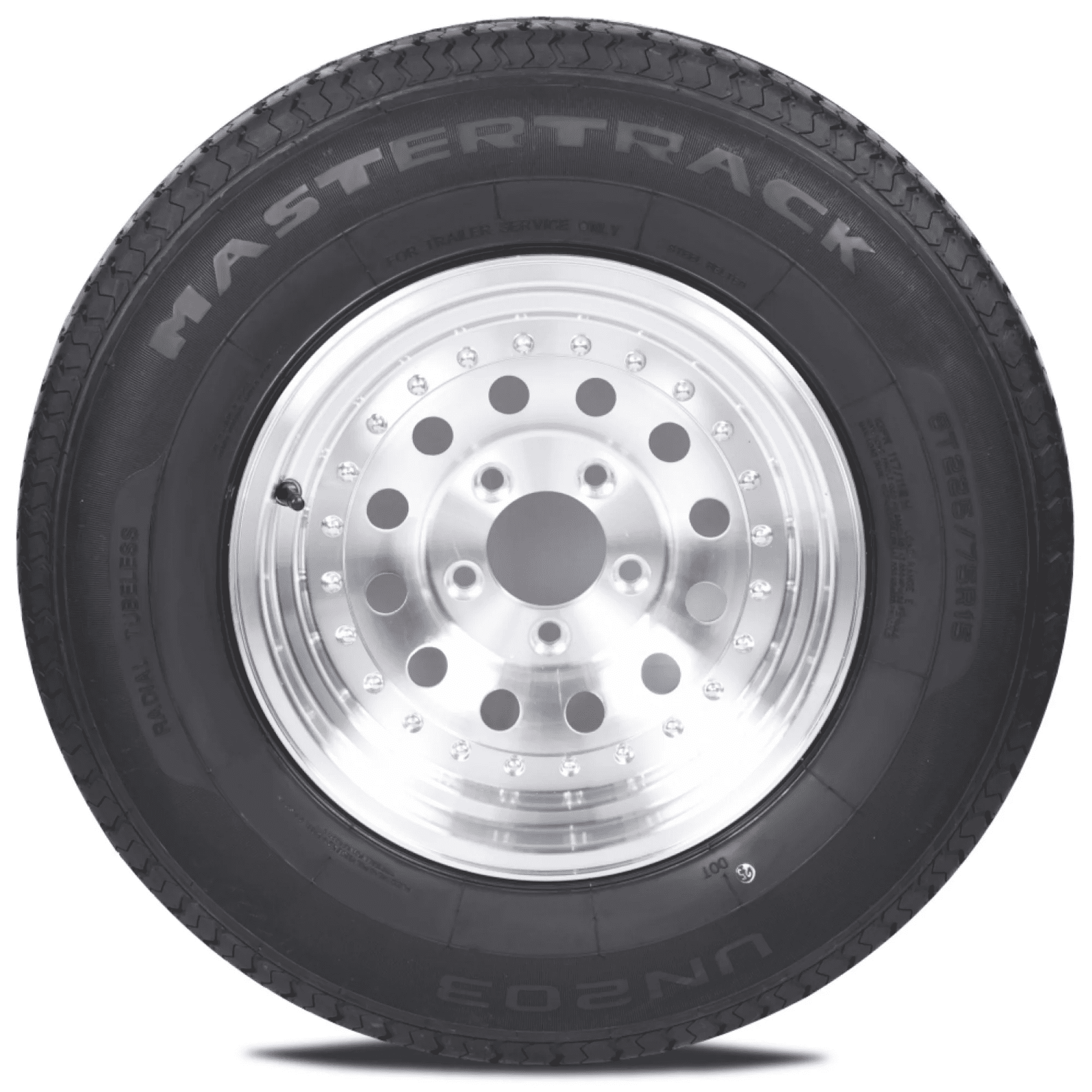 Mastertrack UN203 Radial Trailer ST235/80R16 235/80R16 10 Ply 124/120N E Trailer Tires (No Wheels)