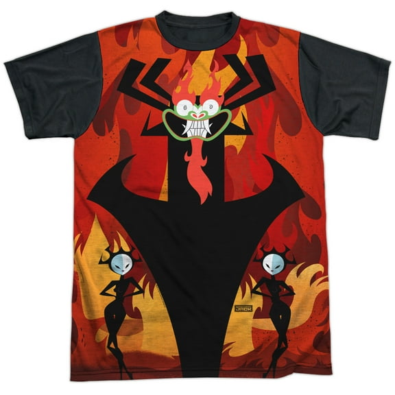 Samurai Jack - Akus Wrath - Short Sleeve Black Back Shirt - Small