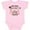 AD-Pink, variant on My Dad Graduated and I'm Super Proud Boys or Girls Baby Bodysuit