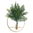thumbnail image 2 of Dvkptbk 1Pcs Wall Plant Decor Round Artificial Plants with Metal Round Hanging Hoop for Modern Home Decor Wall Hanging Hanging Picture, Garland Home Decor, 2 of 9