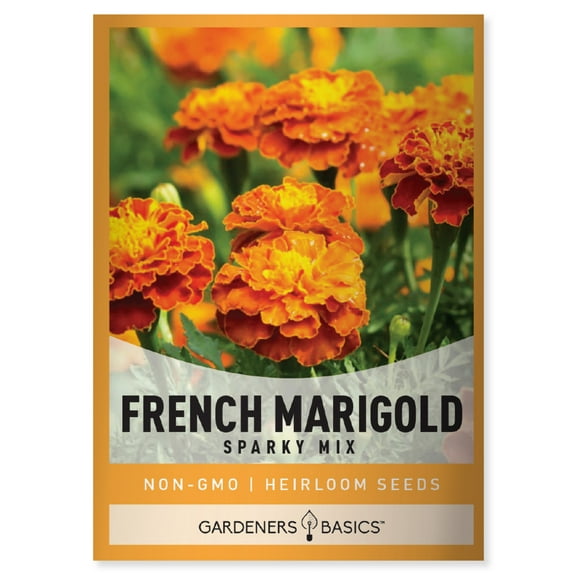 French Marigold Sparky Mix Seeds