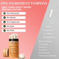 thumbnail image 2 of Tampones Tampon Tribe de algodón orgánico, 48 unidades, regular, 2 of 9