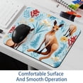 thumbnail image 6 of Kangaroo Square Non-Slip Rubber Bottom Printed Desk Mat Mouse Mat Gaming Mousepad Desk Pad - 8.3x9.8 Inch, Suitable for Office and Gaming, 6 of 6