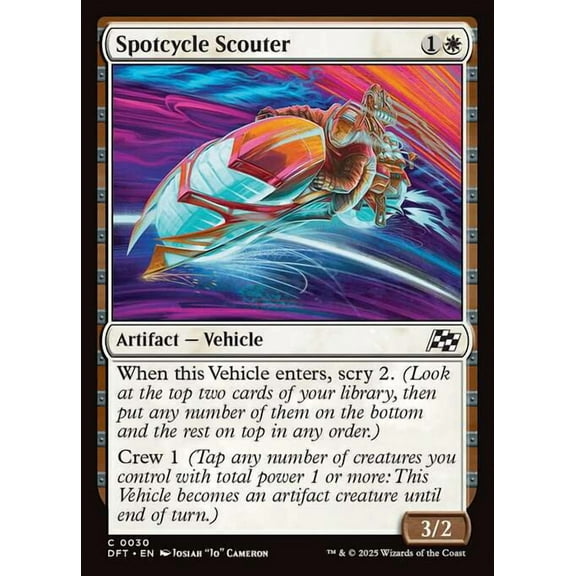MtG Aetherdrift Common Spotcycle Scouter #30