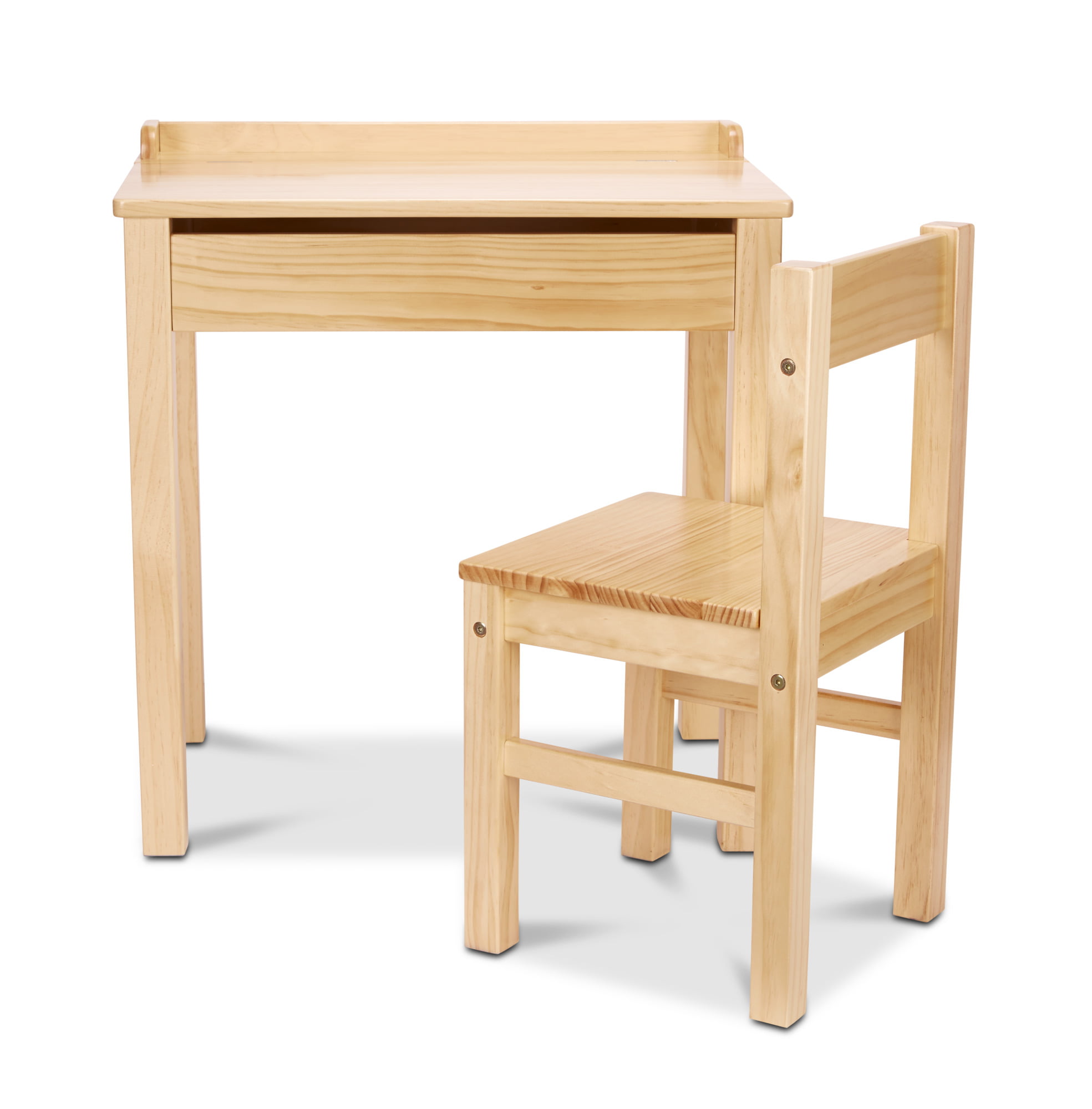 kids wooden desk chair