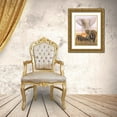 thumbnail image 3 of Stevenson, Graeme 14x18 Gold Ornate Wood Framed with Double Matting Museum Art Print Titled - Confrontation, 3 of 4