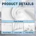 thumbnail image 6 of Custom T Shirts for Men Women Personalized Tshirts Design with Your Text Logo Photo Cotton T-Shirts Front/Back, 6 of 7