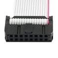 thumbnail image 3 of 2.54mm Pitch 16 Pins 16 Wires F/F IDC Connector Flat Ribbon Cable 30cm 3pcs, 3 of 3