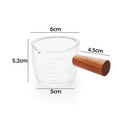 thumbnail image 3 of Taza Medidora Sunnimix De Vidrio Borosilicato Con Mango De Madera Único, 3 of 8