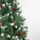 thumbnail image 5 of Árbol de Navidad artificial de pino de 4/5/6/7 pies, árbol de Navidad, decoración navideña para año nuevo con soporte de metal resistente, árbol de Navidad blanco y rosa, 5 of 5