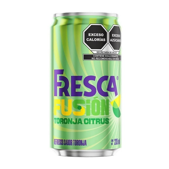 Refresco Fresca Fusión sabor toronja citrus 235 ml