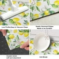 thumbnail image 6 of 2 Pieces Lemon Kitchen Rug Vintage Lemon Anti Fatigue Mat Non Skid Washable Standing Mat Lemon Kitchen Runner Rug 17x30+17x48inch, Lemon Rugs-yellow, 6 of 6