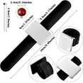 thumbnail image 2 of Casewin Magnetic Sewing Pincushion, Magnetic Wrist Sewing Pincushion, Wrist Strap Bracelet, Silicone Magnetic Pin Holder with Wristband for Sewing Quilting, Easy Reach Pins/Hair Clips/Rings (Black), 2 of 7