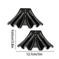 thumbnail image 2 of 2 Pack Gutter Downspout Diverter - Heavy Duty Rainwater Disperser for 3"x4" & 2"x3" Downspouts, Prevents Foundation Damage by Redirecting Water Flow Away from House, 2 of 5