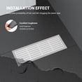 thumbnail image 3 of Cubiertas de Ventilación Magnéticas para el Suelo del Hogar, 4 X 12 Pulgadas, Resistentes y de Fácil Instalación, de PVC A, 3 of 5