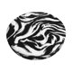thumbnail image 1 of Balery Leopard And Zebra 2 Fundas de asiento para taburete de bar redondo de tela de terciopelo ajustables que protegen de arañazos y manchas para sillas de 14 a 17 pulgadas.-14 inch, 1 of 7