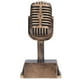 thumbnail image 5 of LetCart Trofeo De Premio De Música Micrófono Decorativo De Resina Sintética Adorno De Mesa Para Competencia De Canto En Casa, 5 of 14