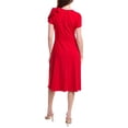 thumbnail image 2 of Adrianna Papell womens  Short Sleeve Mini Dress, 8, Red, 2 of 3