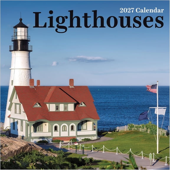2027 Lighthouses Mini Calendar