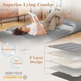 thumbnail image 4 of YYAo Floor Mattress,Futon Mattress, Futon Mattress with Washable Cover and Carry Bag-Twin Size, 4 of 8