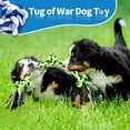 thumbnail image 4 of Juguetes de nudos para mascotas para perros pequeños, juguetes de nudos para perros, cuerda para la dentición, 4 of 5
