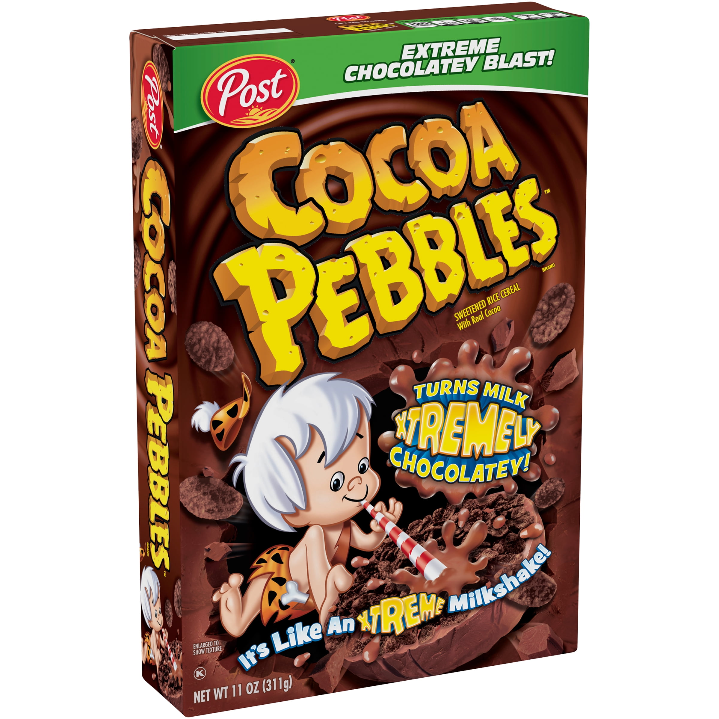 Post Cocoa Pebbles Cereal, Original, 11 Oz