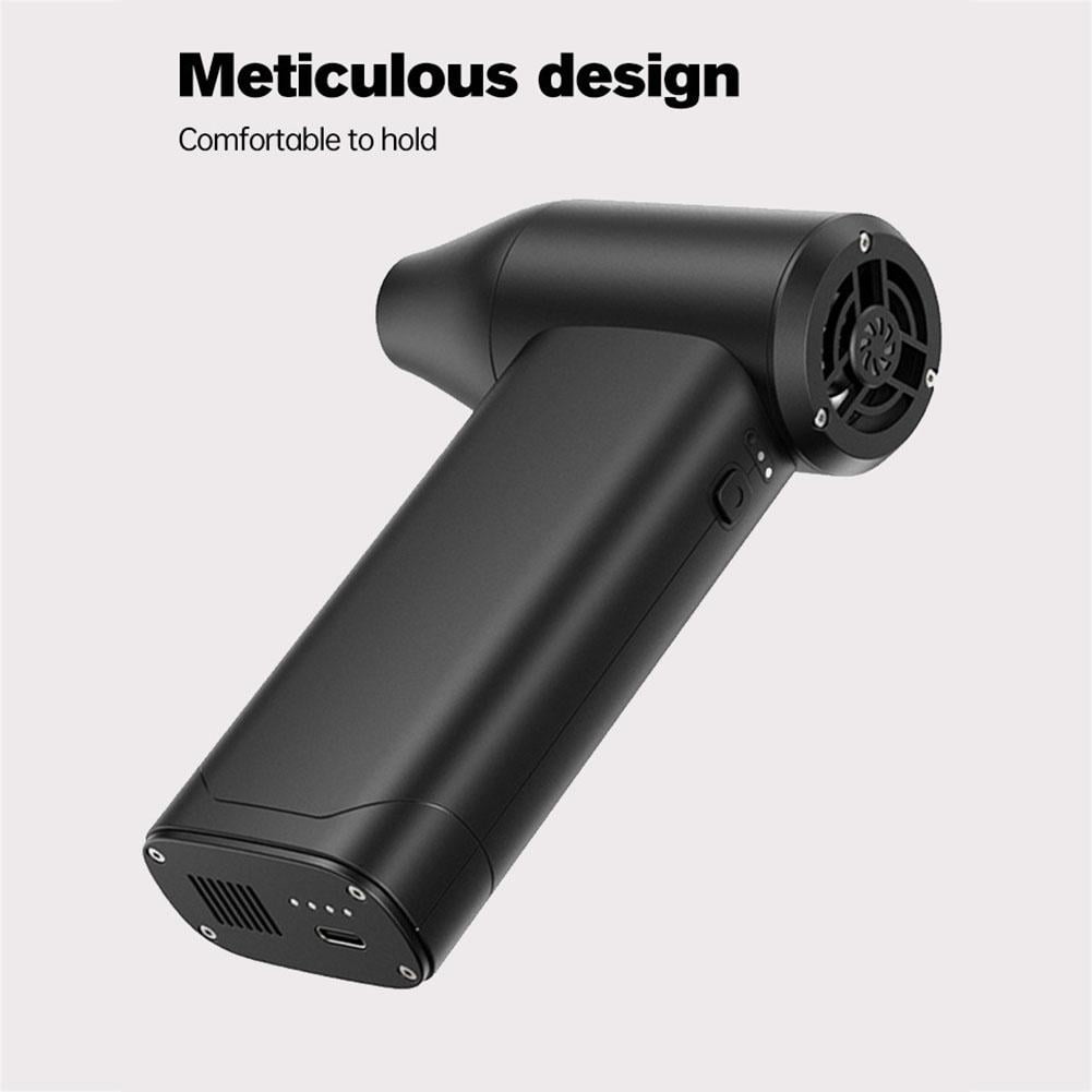 Blower, Cordless Mini Blowers - 130000RPM Super Power Cordless Duster, Mini Blower, Compressed Ai-r Duster Cleaner, Electric Hand Held Blowers for Shoes, Outdoor and Car