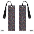 thumbnail image 2 of Kdxio Colorful Excavator Print Metal Tassel Bookmarks,Perfect Gift for Art Lovers and Bookworms Metal Bookmarks for Women, 2 of 8
