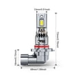 thumbnail image 5 of For Ford F 150 2015-2020 12000K White LED Headlight Hi/Lo Beam + Fog Light Bulb, 5 of 19