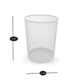 thumbnail image 2 of Smart Design Steel Metal Mesh Waste Basket - Set of 6- Home and Office - 11.75 x 13.75 inch - White, 2 of 5