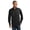 Black, variant on Port Authority Adult Male Men Plain Long Sleeves Shirt Steel Grey X-Small