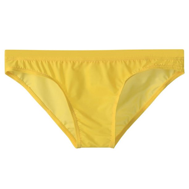 Ropa interior transparente de seda de hielo para hombre, sin bolsa, calzoncillos ajustados, cintura baja, finos, sexys, transpirables, para jóvenes