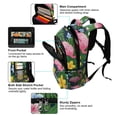 thumbnail image 5 of FORMRS Kids School Backpack Elementary Student Unisex Travel Bookbag with Reflective Stripes, Pink Flamingo Pattern, 5 of 7
