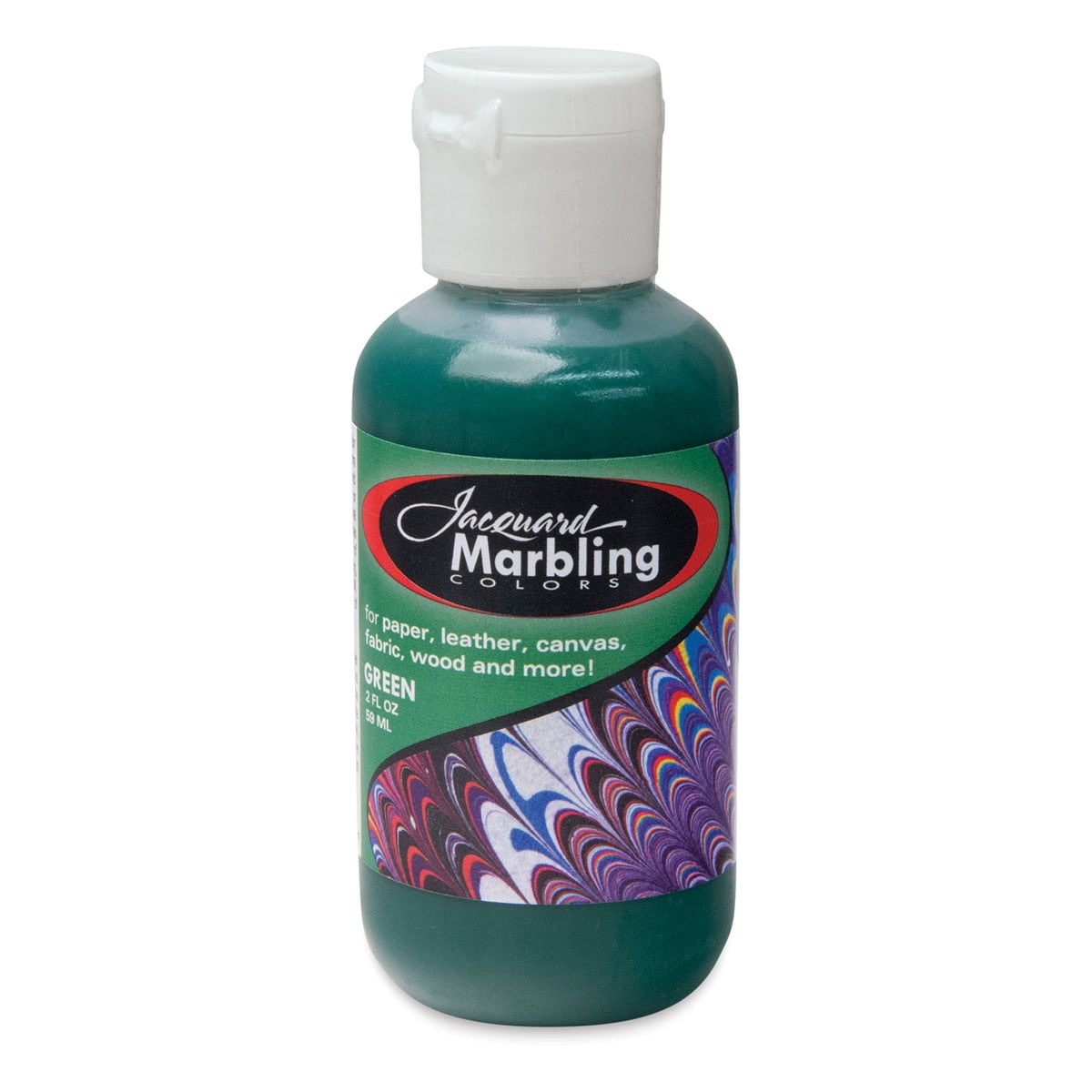 Jacquard Marbling Color - 2 Oz Bottle In Violet | Water-Based Paint For Paper & Fabric Marbling Art | USA Made